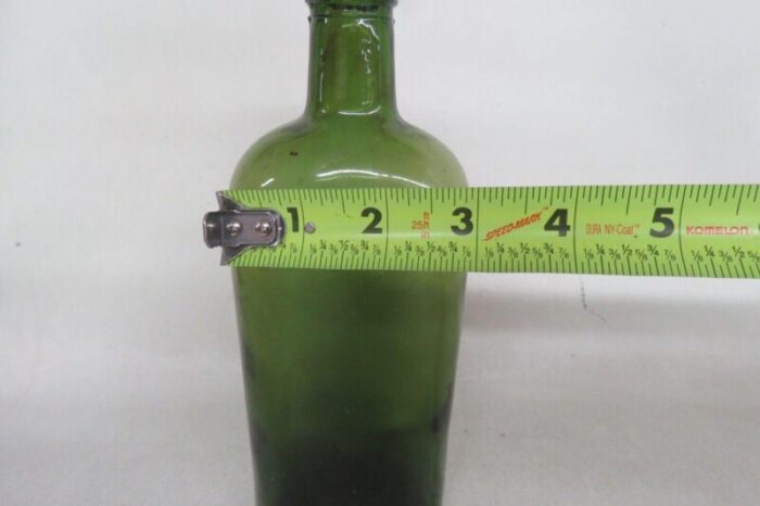 olive green bottle vase 5683