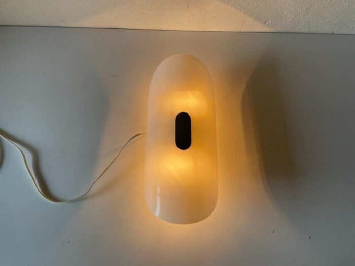 opal glass model gea single sconce by florian schulz 1980s 2