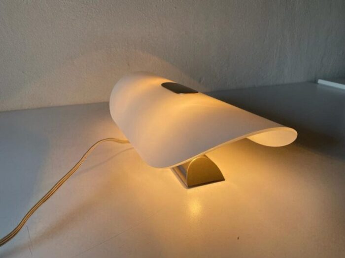 opal glass model gea single sconce by florian schulz 1980s 8