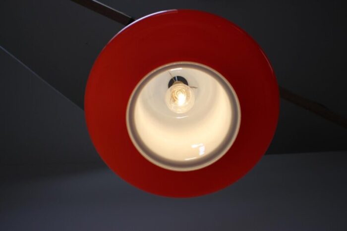 opaline glass pendant light czechoslovakial 1960s 9