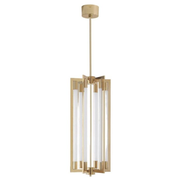 opaline glass tube 11 chandelier by magic circus editions 1