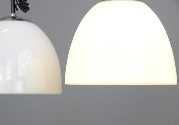 opaline pendant lights by vilhelm lauritzen 1950s 3