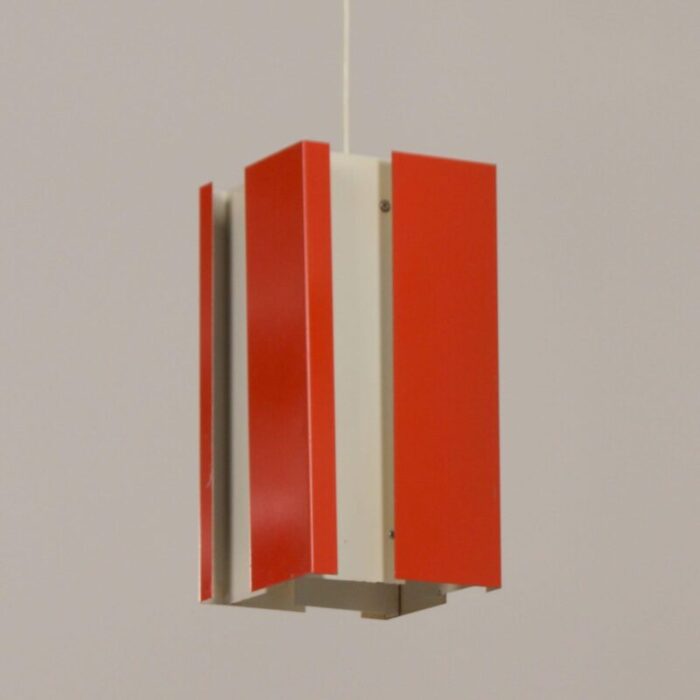 orange pendant 4101 by by by j j m hoogervorst for anvia 1960s 2