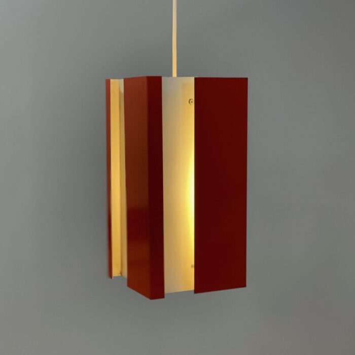 orange pendant 4101 by by by j j m hoogervorst for anvia 1960s 3