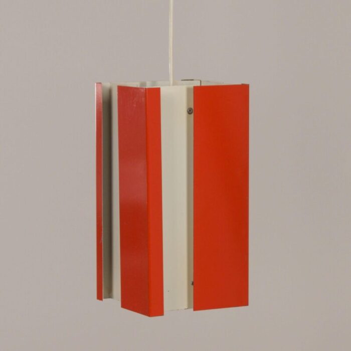 orange pendant 4101 by by by j j m hoogervorst for anvia 1960s 4