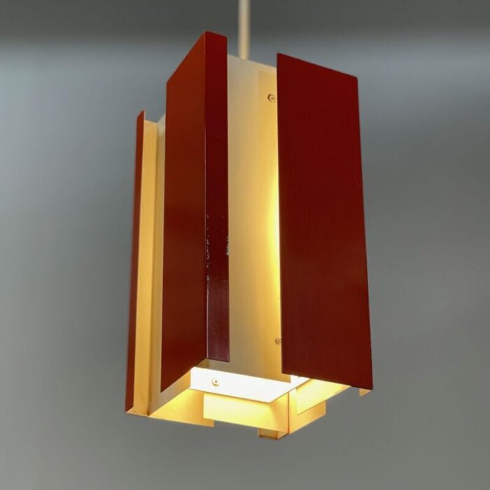 orange pendant 4101 by by by j j m hoogervorst for anvia 1960s 5