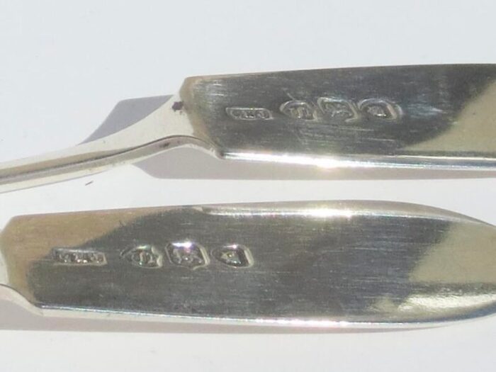 pair of sterling silver spreaders london 1895 a pair of 2 8647