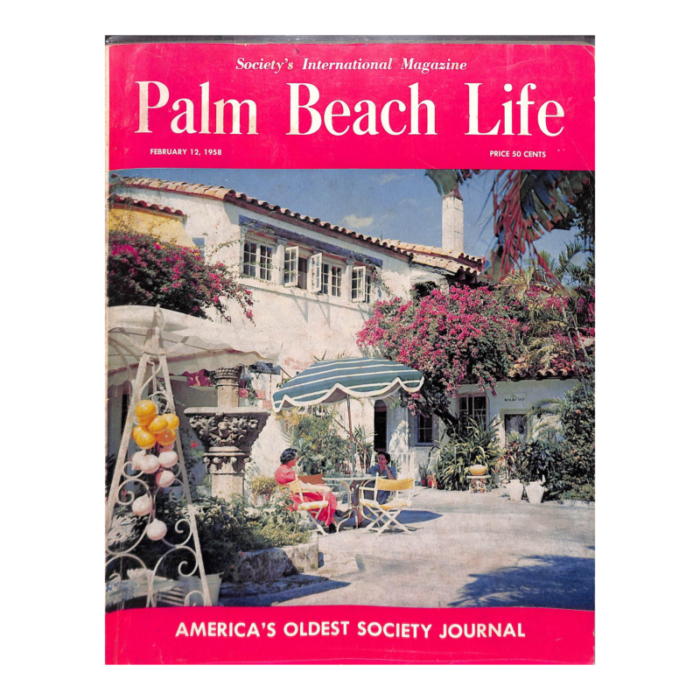 palm beach life societys international magazine february 12 1958 5666