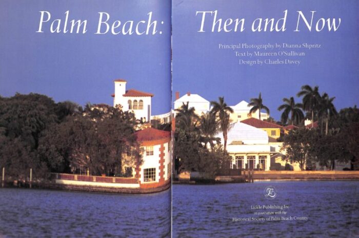 palm beach then and now 2004 osullivan maureen text by 2370