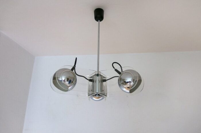 pendant lamp in the style of gino sarfatti 1970s 3