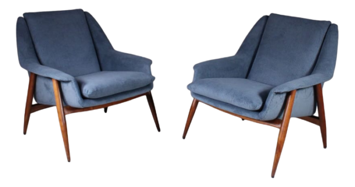 petrol armchairs mod 854 by walter knoll for cassina set of 2 4146