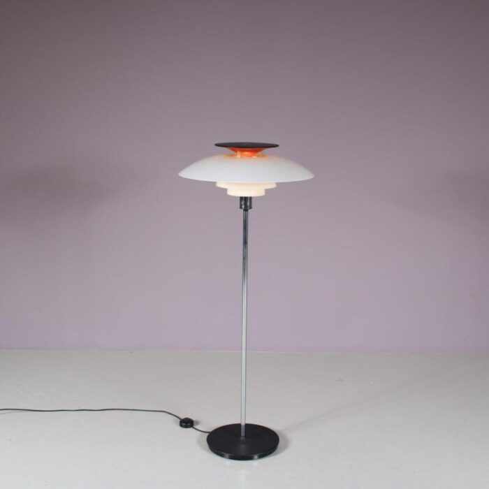 ph80 floor lamp by poul henningsen for louis poulsen denmark 1970s 9228