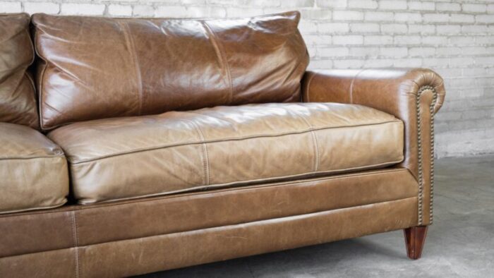 ralph lauren leather macintyre sofa 7935