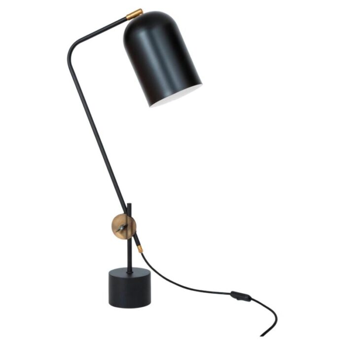 raw brass jack table lamp by sabina grubbeson for konsthantverk 1