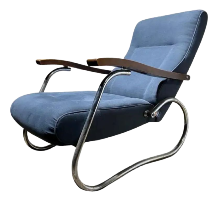 reclining armchair attributed to michael thonet for thonet 1940s 5634