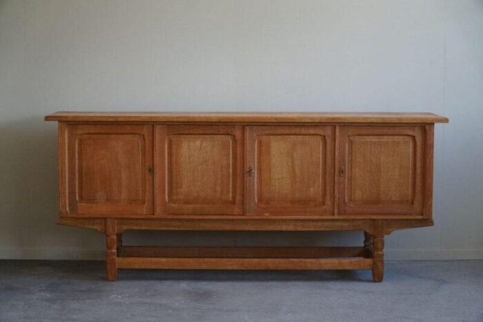 rectangular sideboard in oak 1960s 8351