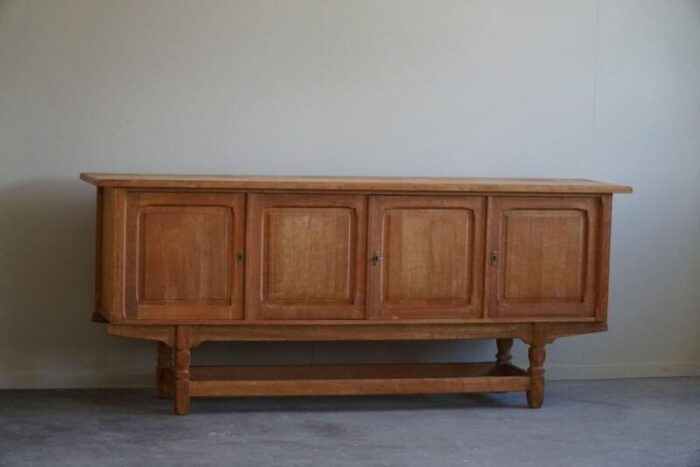 rectangular sideboard in oak 1960s 9721