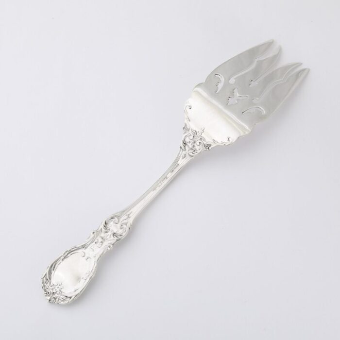 reed and barton francis i pattern sterling silver serving fork 8346