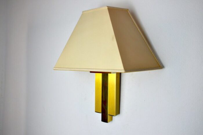 regency wall lamp from lumica spain 1970s 1