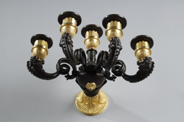 restoration period sconces in bronze set of 2 7