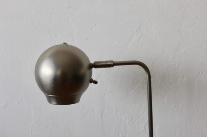 robert sonneman for george kovacs style brushed metal eyeball floor lamp 8212