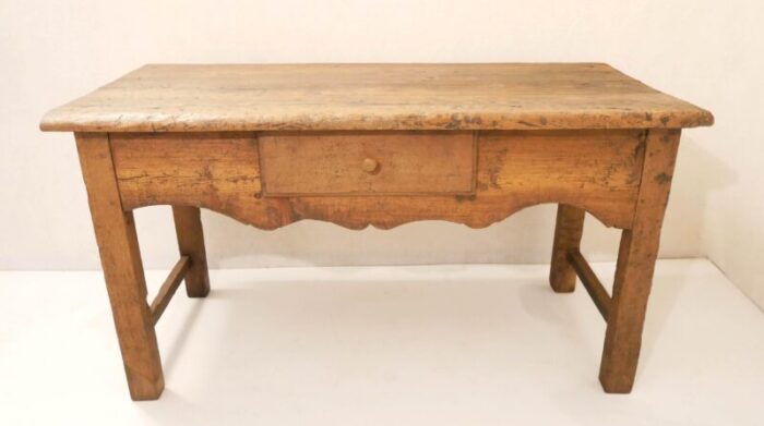 rustic console table in mixed woods italy 1800s 5729