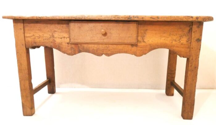 rustic console table in mixed woods italy 1800s 8045