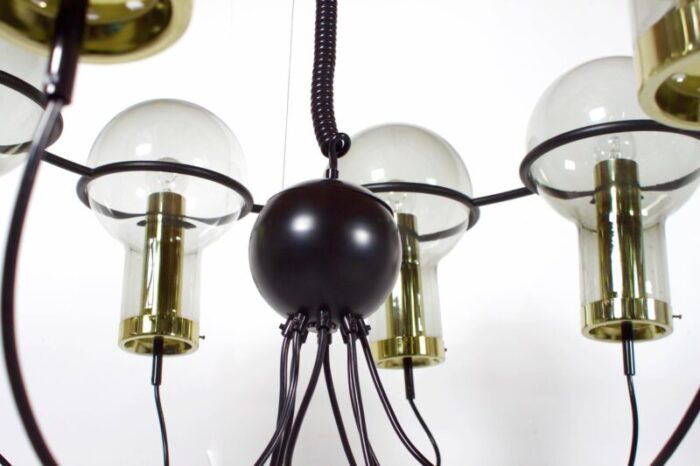 saturnus chandelier from raak amsterdam 1960s 4