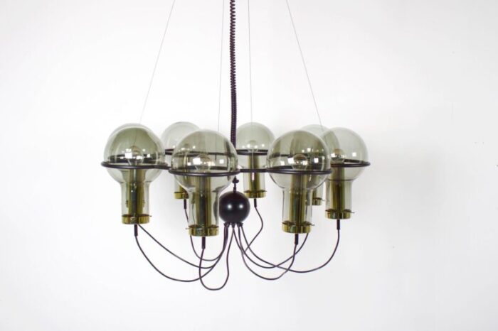 saturnus chandelier from raak amsterdam 1960s 5