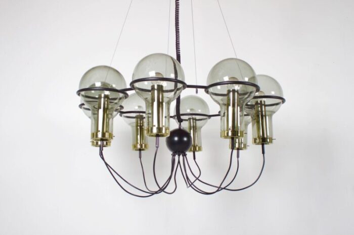 saturnus chandelier from raak amsterdam 1960s 6