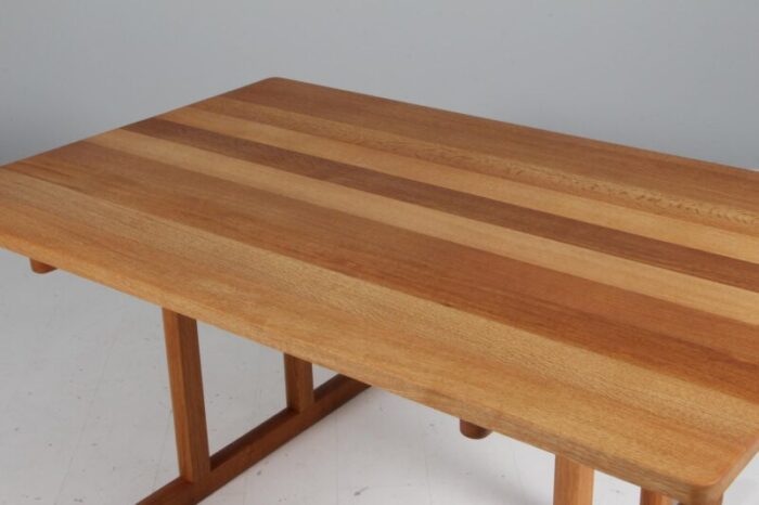 shaker dining table model 6286 attributed to brge mogensen for fredericia denmark 1970s 2103