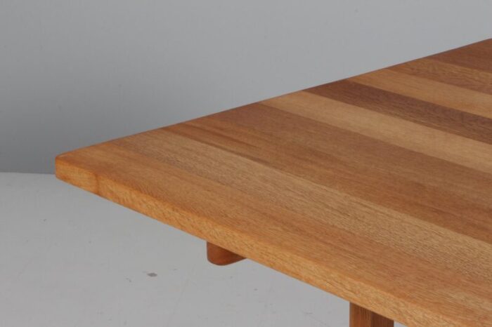 shaker dining table model 6286 attributed to brge mogensen for fredericia denmark 1970s 5699