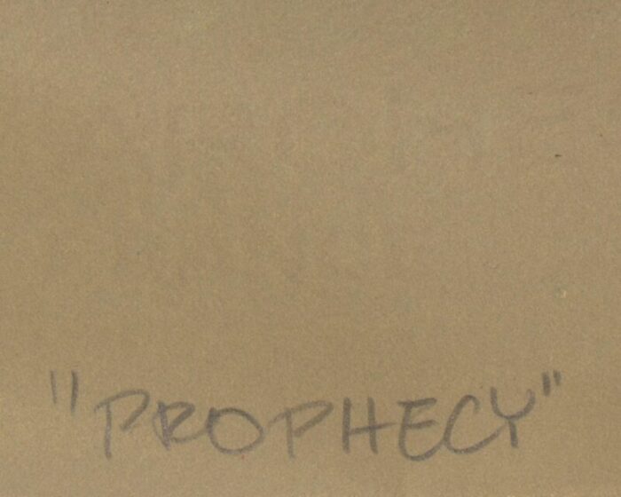 signed limited edition prophecy lithograph by john axton 7262