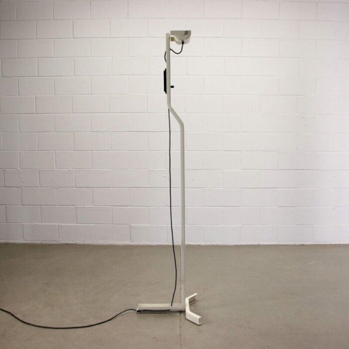 sirio t floor lamp in metal from sirrah italy 1970s 10