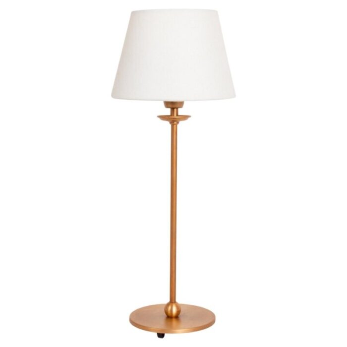 small brass uno table lamp from konsthantverk 1