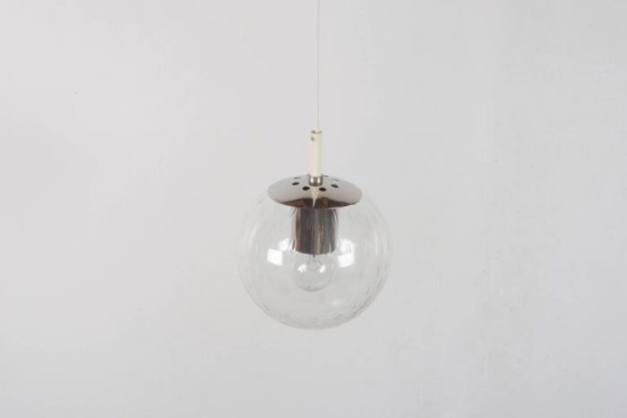 small light drops globe pendant lamp from raak amsterdam 1960s 2