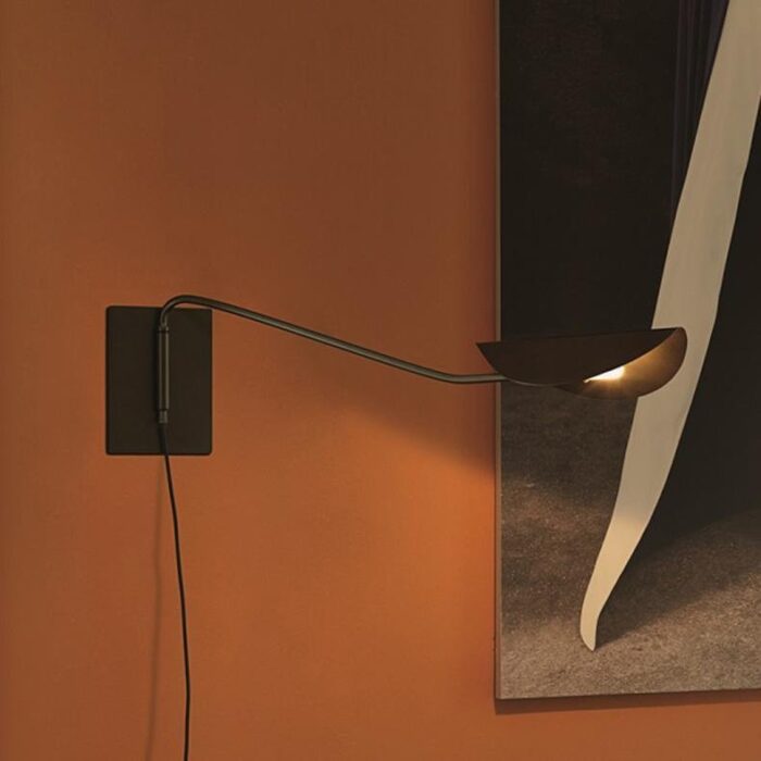 small plume wall lamp by christophe pillet for oluce 2