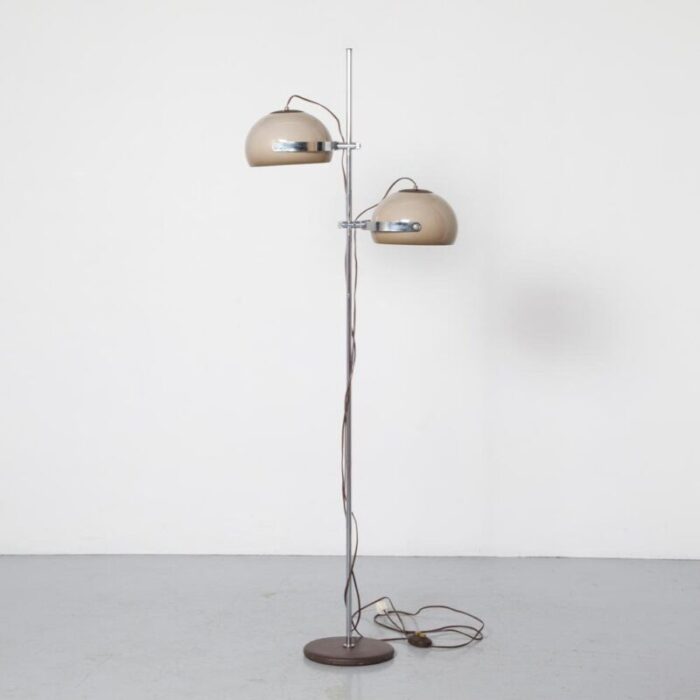 smoked tan floor lamp 1