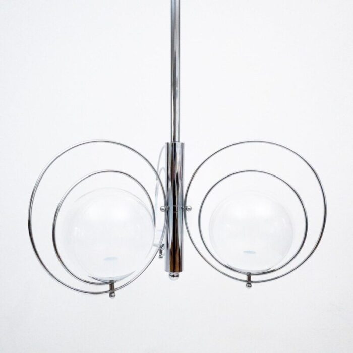 space age suspension lamp in the style of goffredo reggiani 2