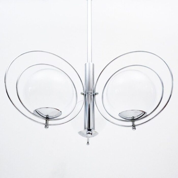 space age suspension lamp in the style of goffredo reggiani 3