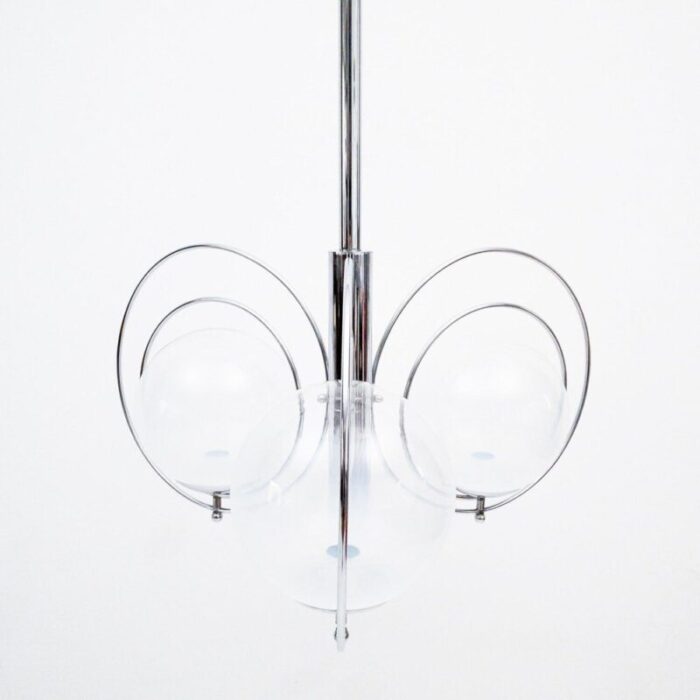 space age suspension lamp in the style of goffredo reggiani 4