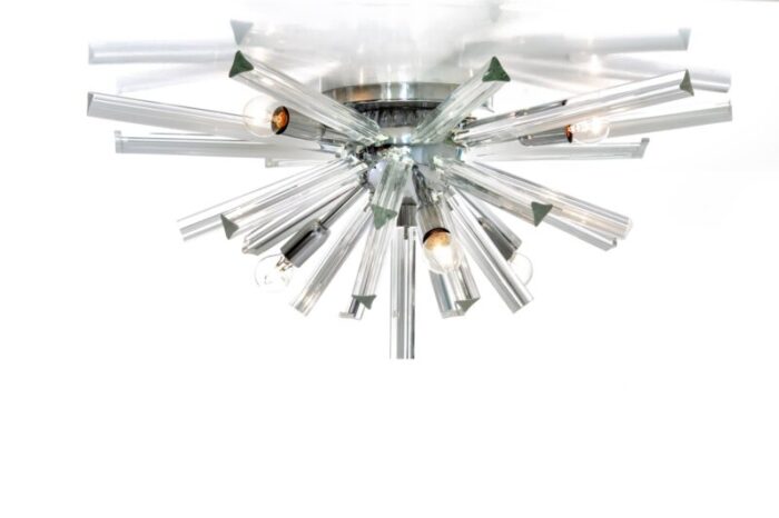 sputnik triedro murano glass flush mount from murano glass 1