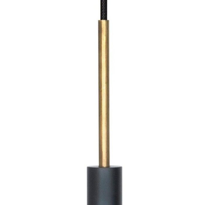 stop black raw brass celing lamp by johan carpner for crafts 3