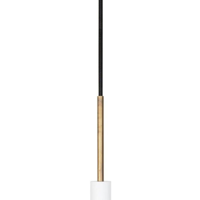 stop white brass ceiling lamp by johan carpner for konsthantverk 3