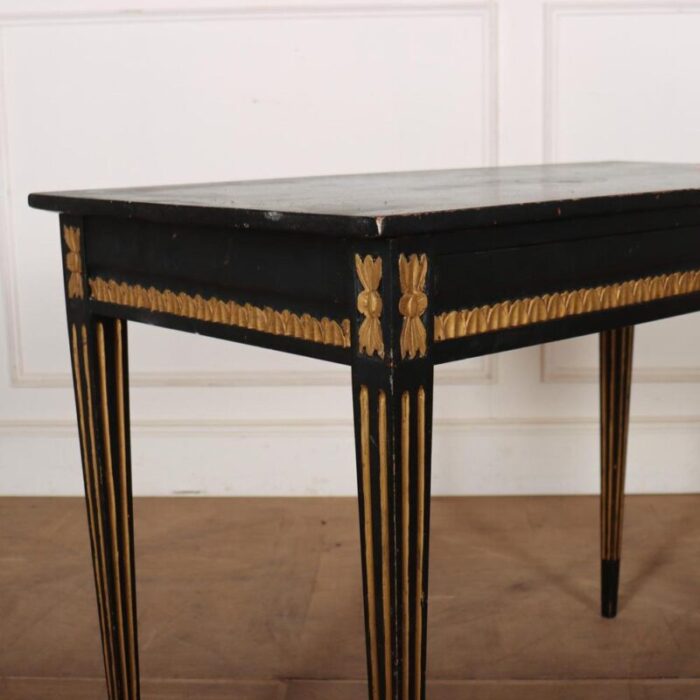 swedish painted writing table 0208