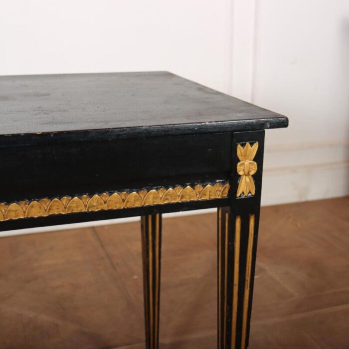 swedish painted writing table 1740