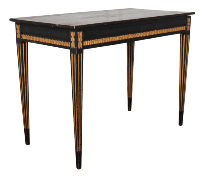 swedish painted writing table 7267