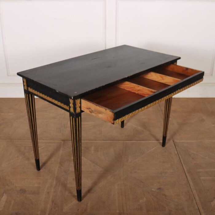 swedish painted writing table 8231