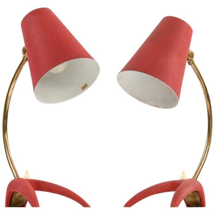 swedish table lamps from ewa set of 2 1