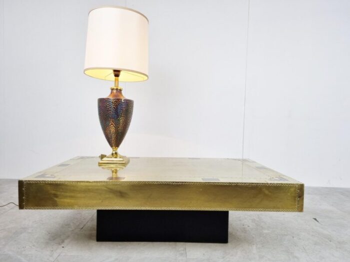 table lamp by maison le dauphin 1970s 3